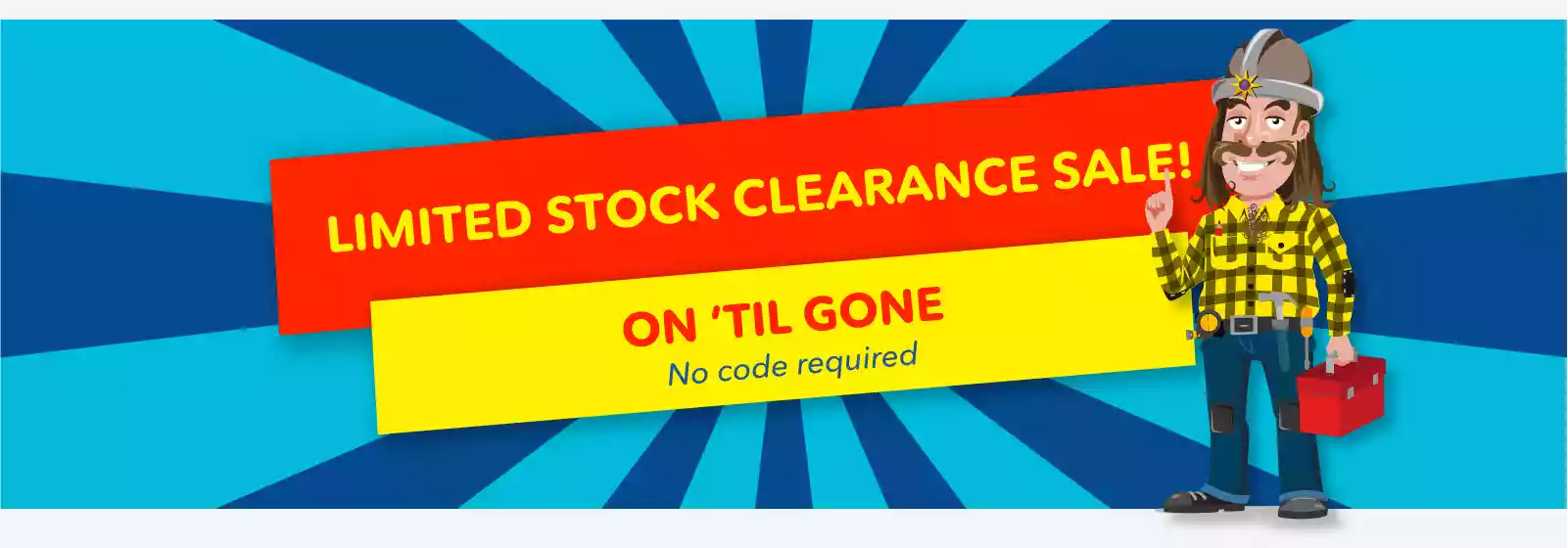 Limited stock clearance sale of PVC Cladding