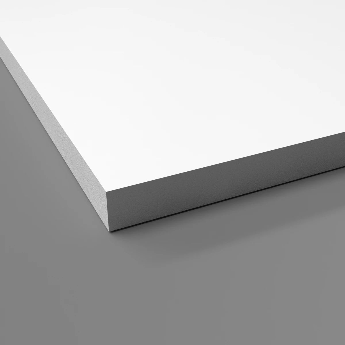 10mm Single Faced White Hygienic Wall Cladding Sheet