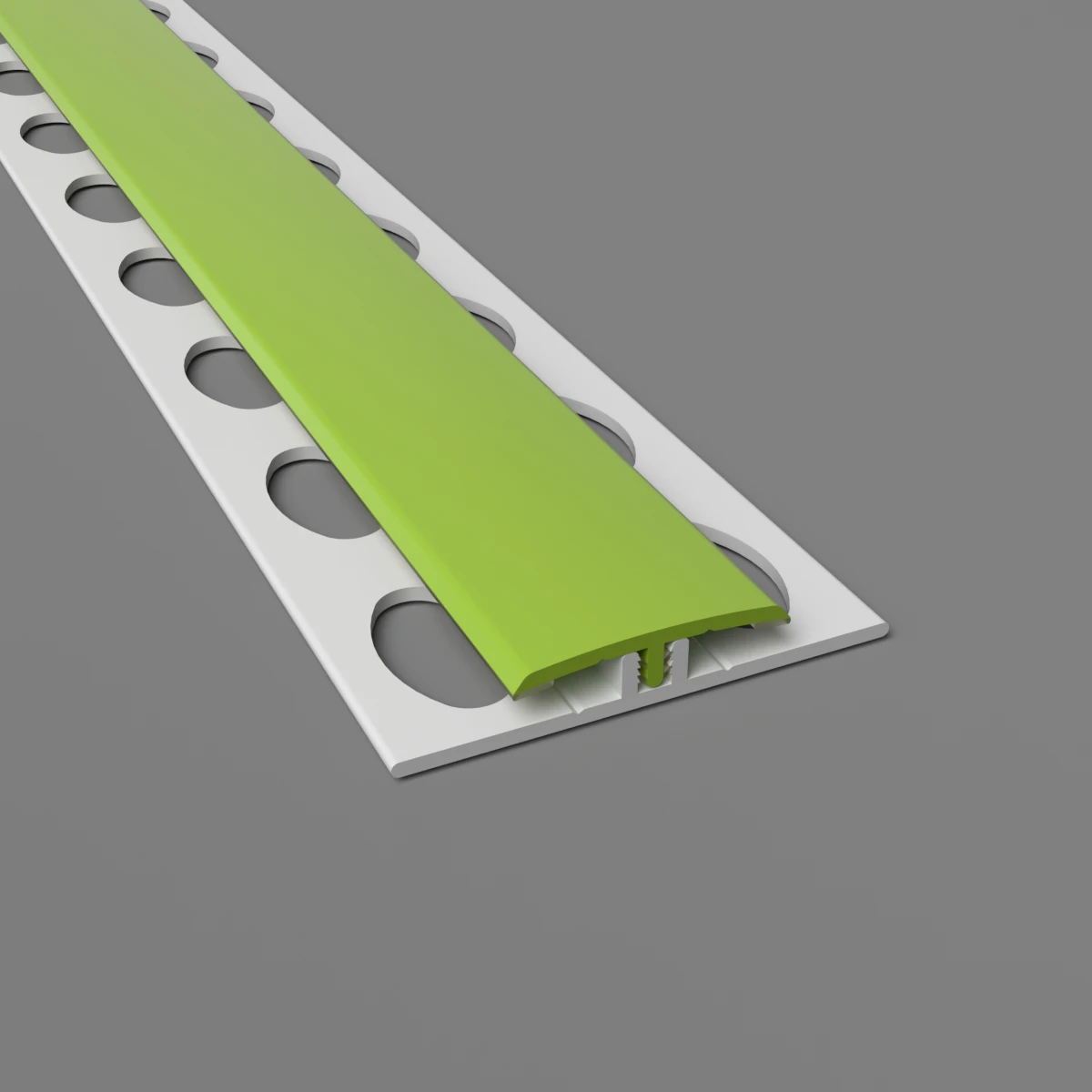 2-Part H Divider Cladding Trim Apple Green