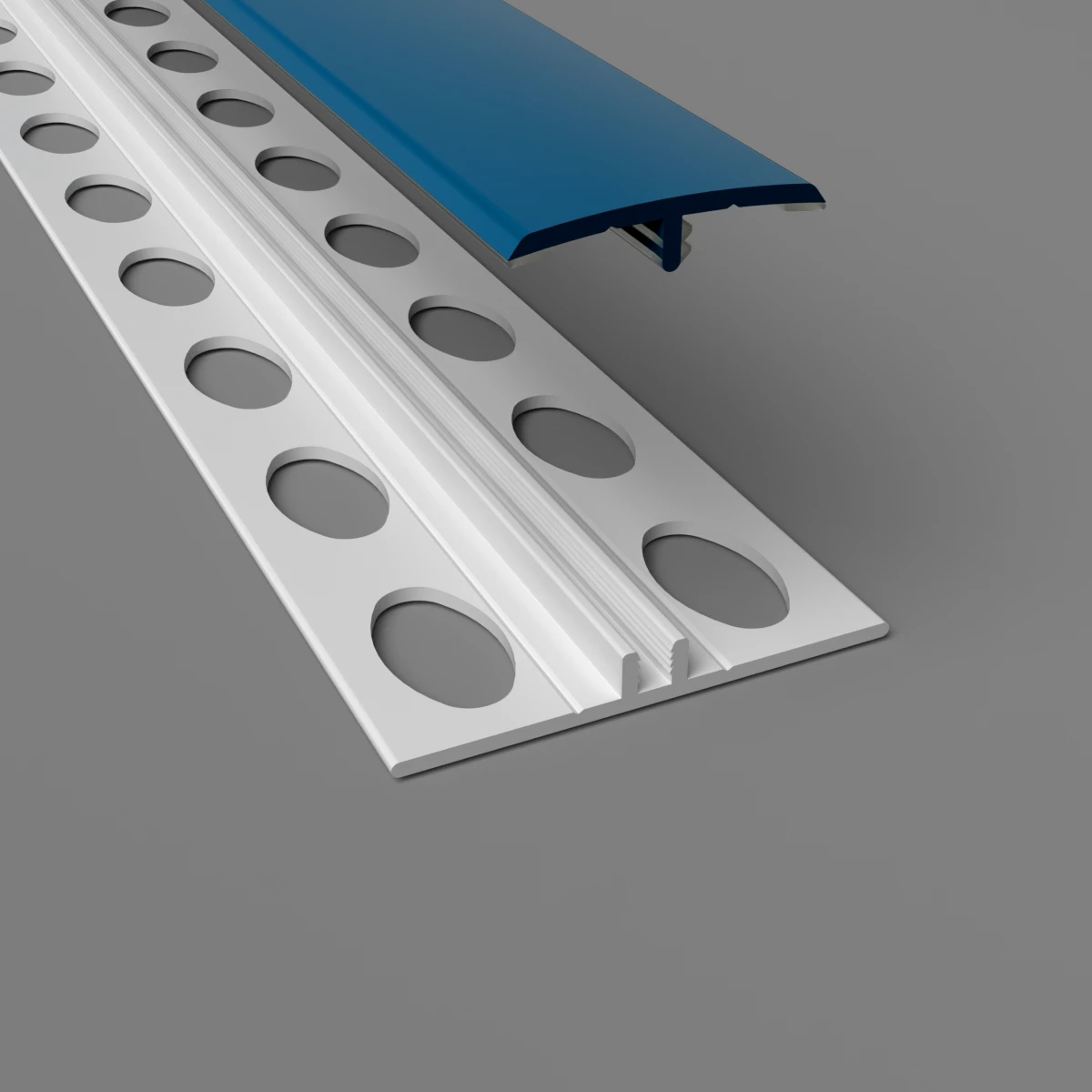 2-Part H Divider Cladding Trim Blue