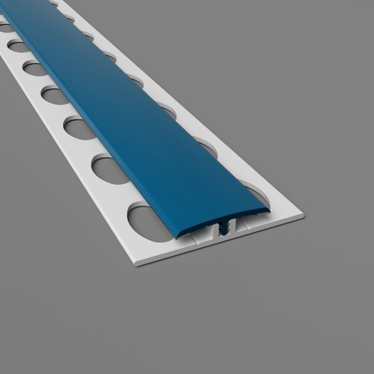 2-Part H Divider Cladding Trim Blue
