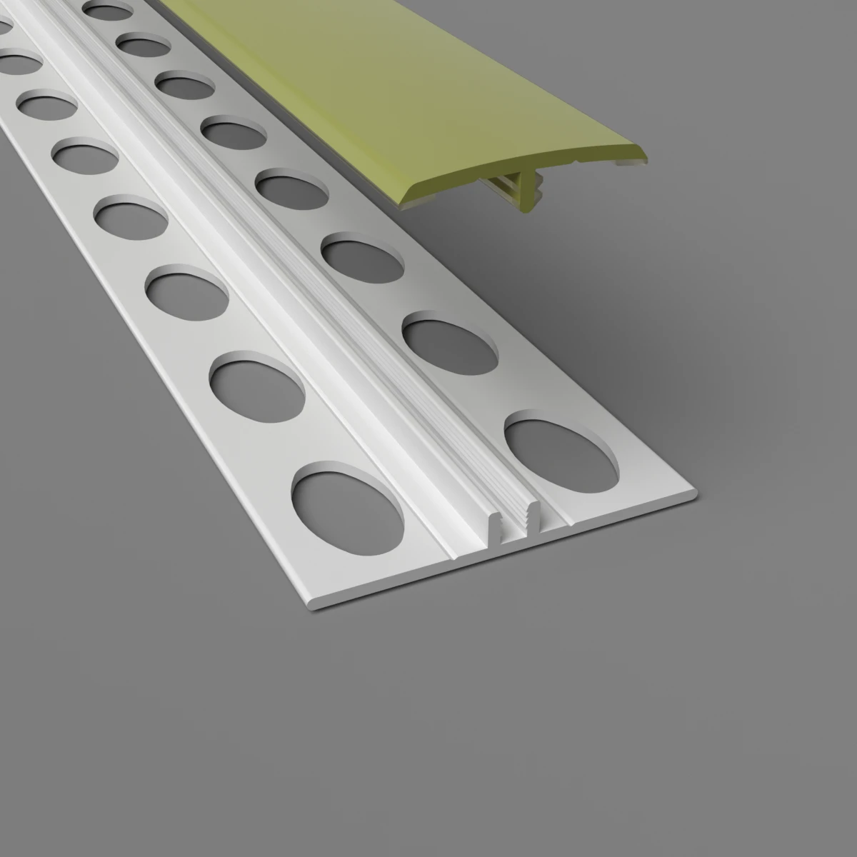 2-Part H Divider Cladding Trim Olive Green