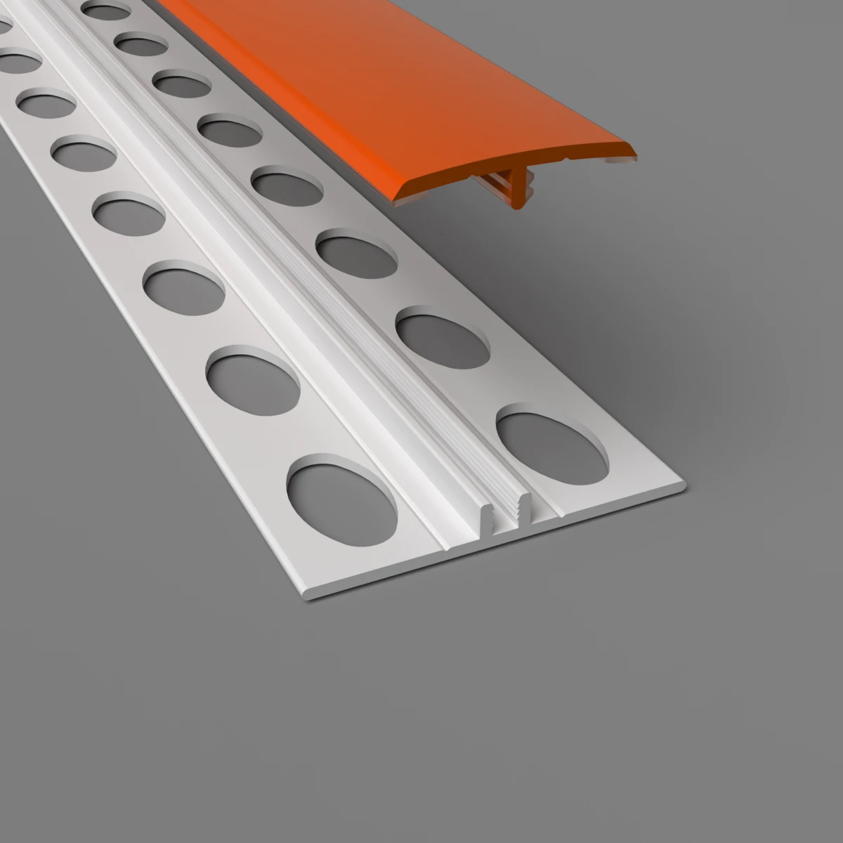 2-Part H Divider Cladding Trim Orange