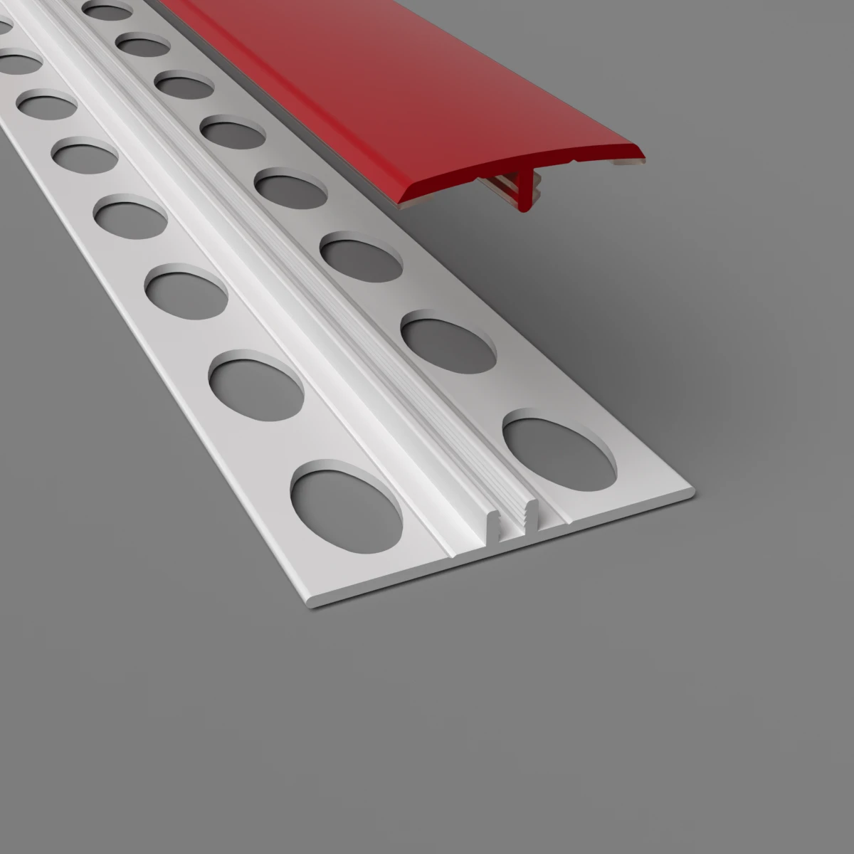 2-Part H Divider Cladding Trim Red