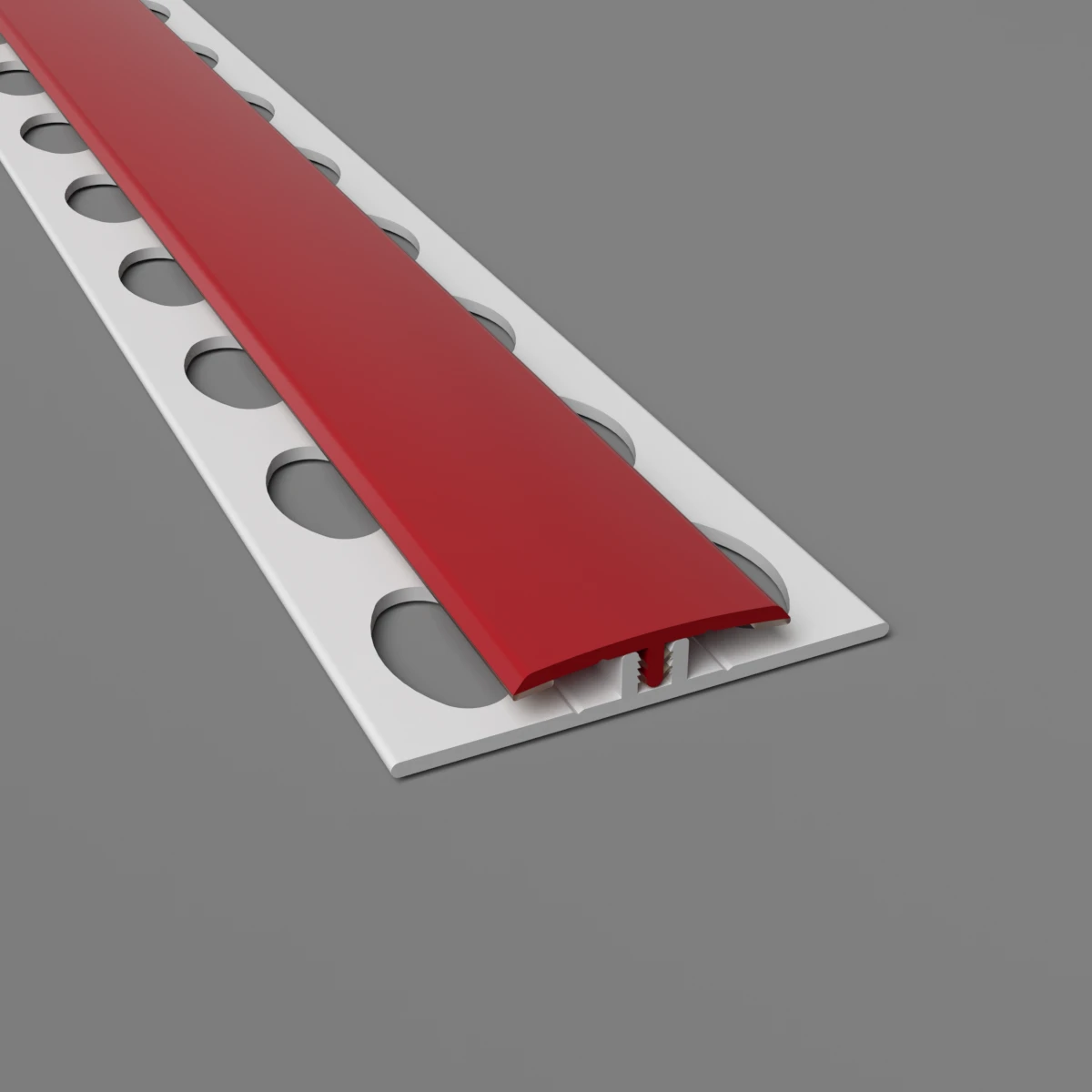 2-Part H Divider Cladding Trim Red