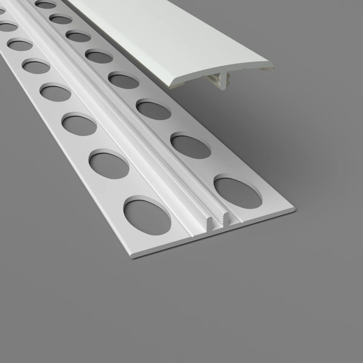 2-Part H Divider Cladding Trim Seafoam