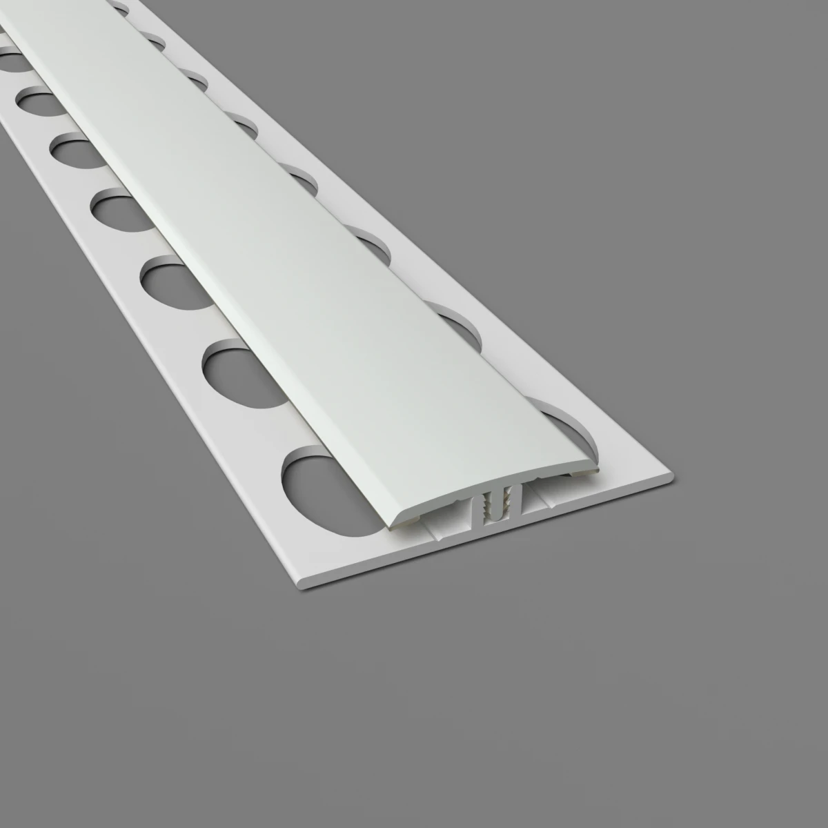 2-Part H Divider Cladding Trim Seafoam
