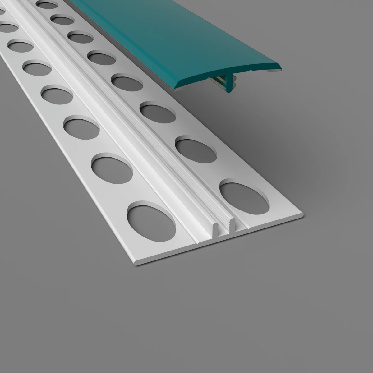 2-Part H Divider Cladding Trim Teal