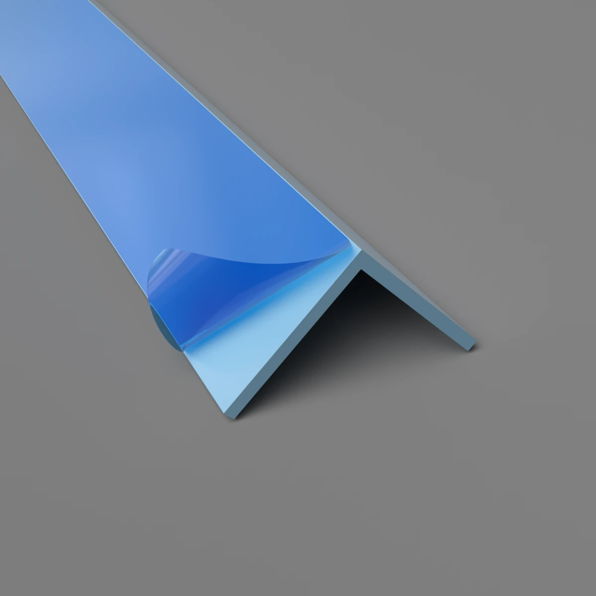 25mm (1") Angle Trim Pastel Blue