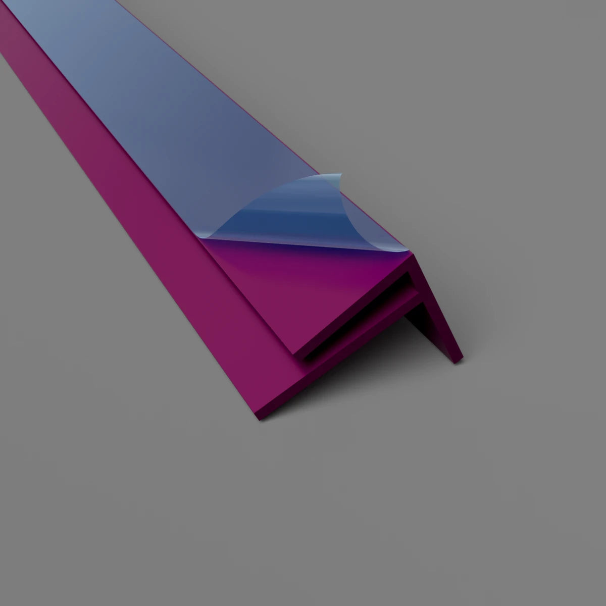 External Corner F Trim Purple