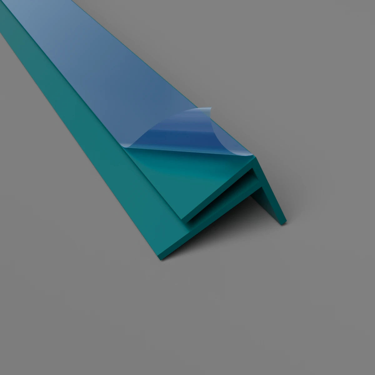 External Corner F Trim Teal