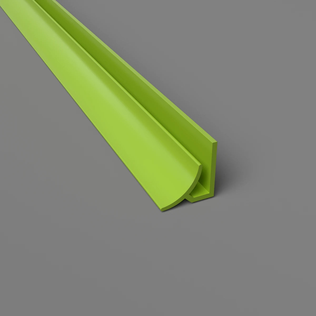 Internal Radius Corner Cladding Trim Apple Green