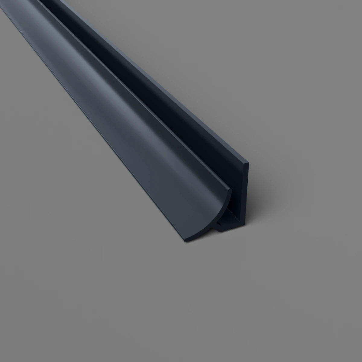 Internal Radius Corner Cladding Trim Black