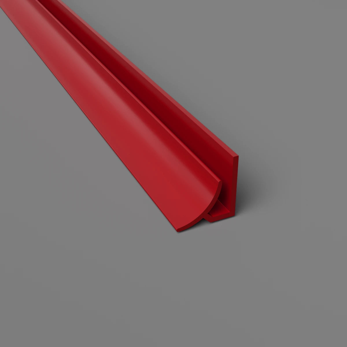 Internal Radius Corner Cladding Trim Red