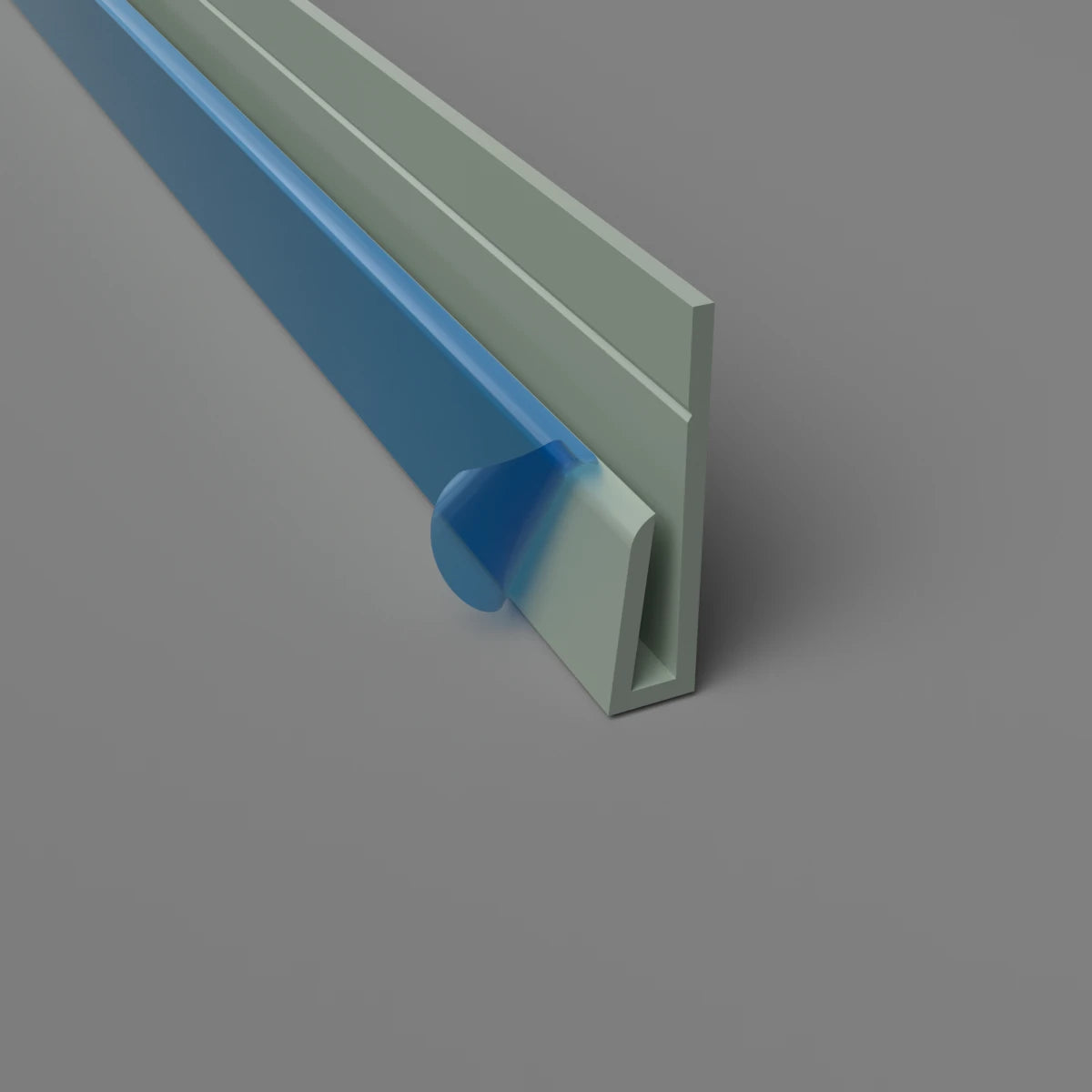 Cladding Edge Trim Avocado Green