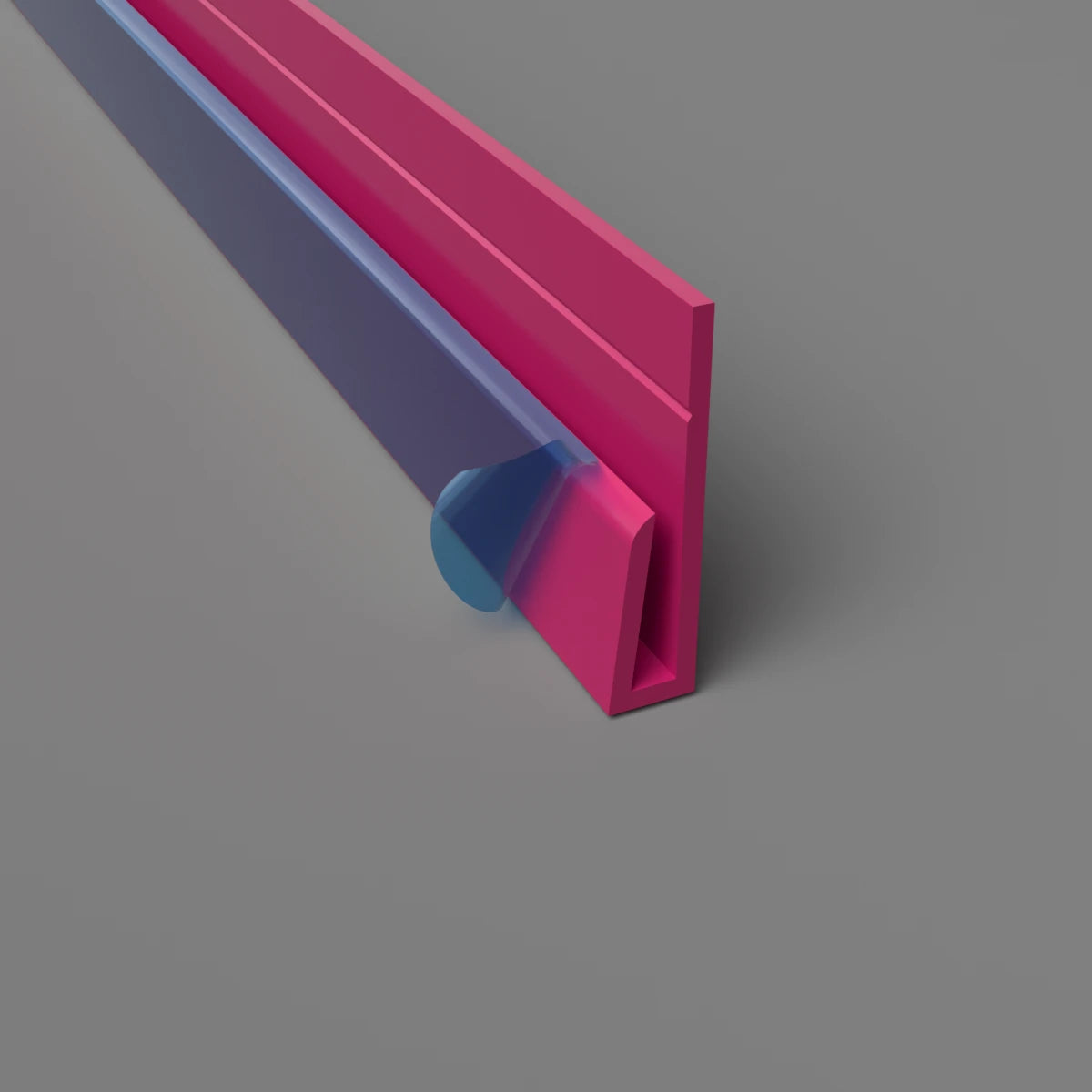Cladding Edge Trim Pink