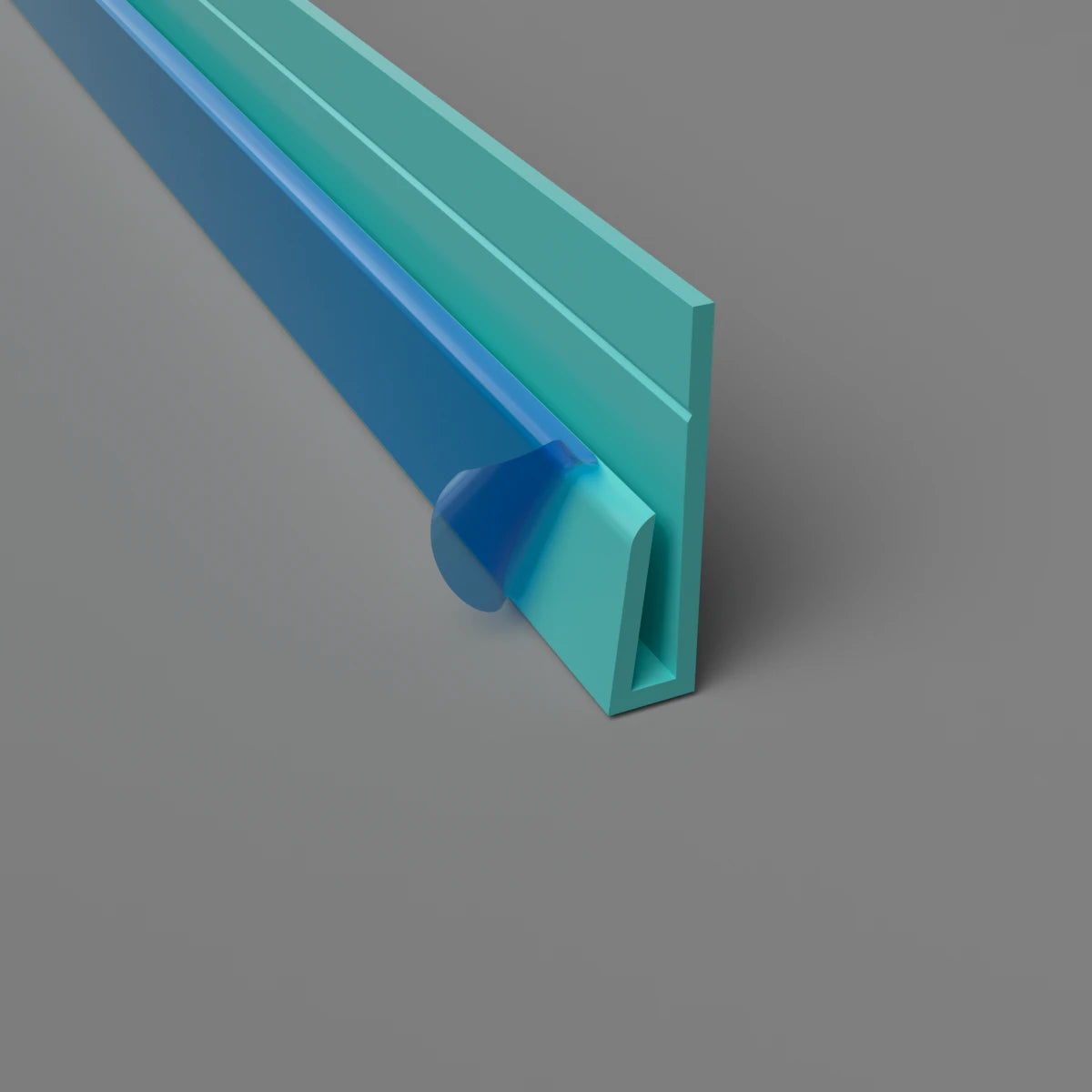 Cladding Edge Trim Turquoise