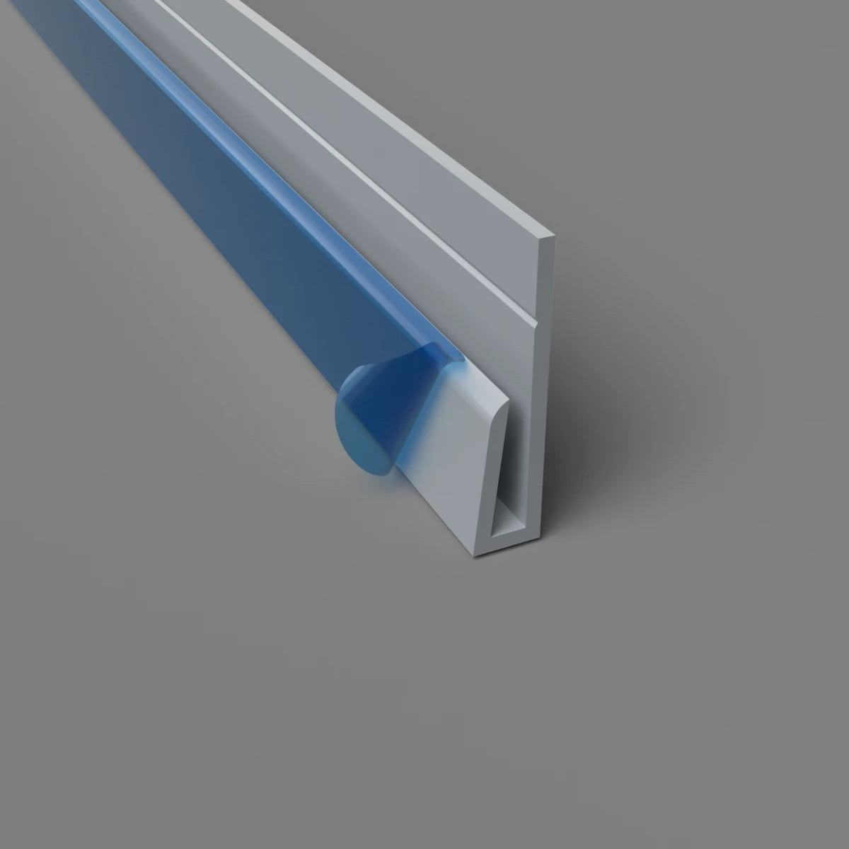 Wall Protection Edge Trim Midway Grey