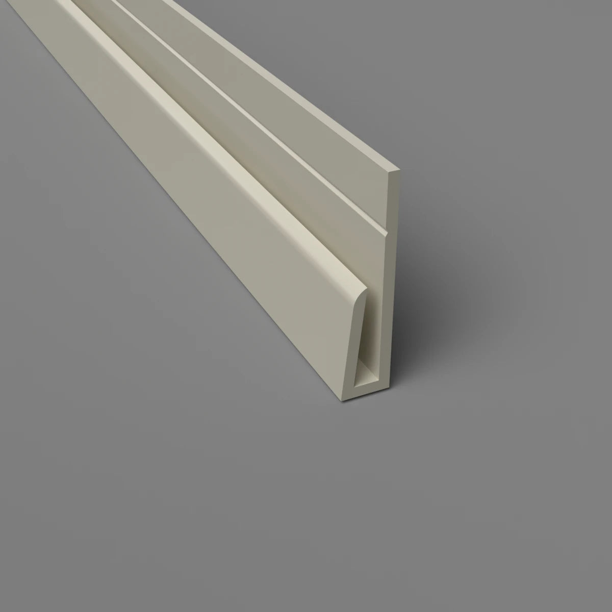 Wall Protection Edge Trim Ivory
