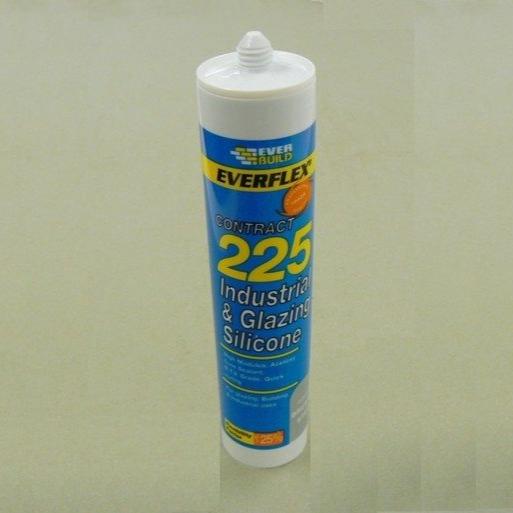 Everflex Contract 225 Silicone Sealant Brushed Steel