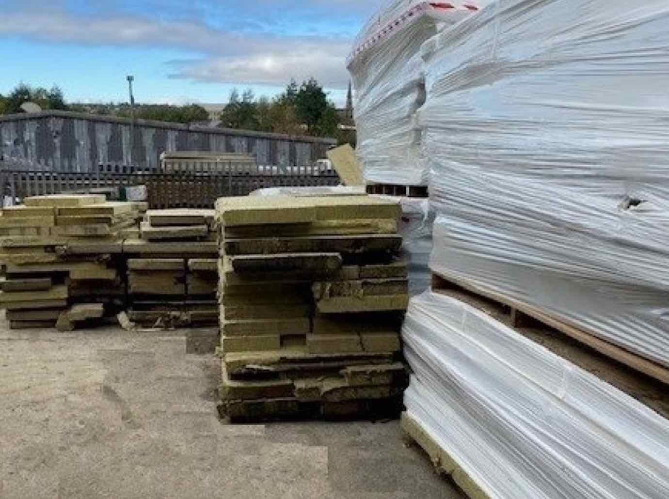 100mm Rockwool - Second Use - priced per pallet