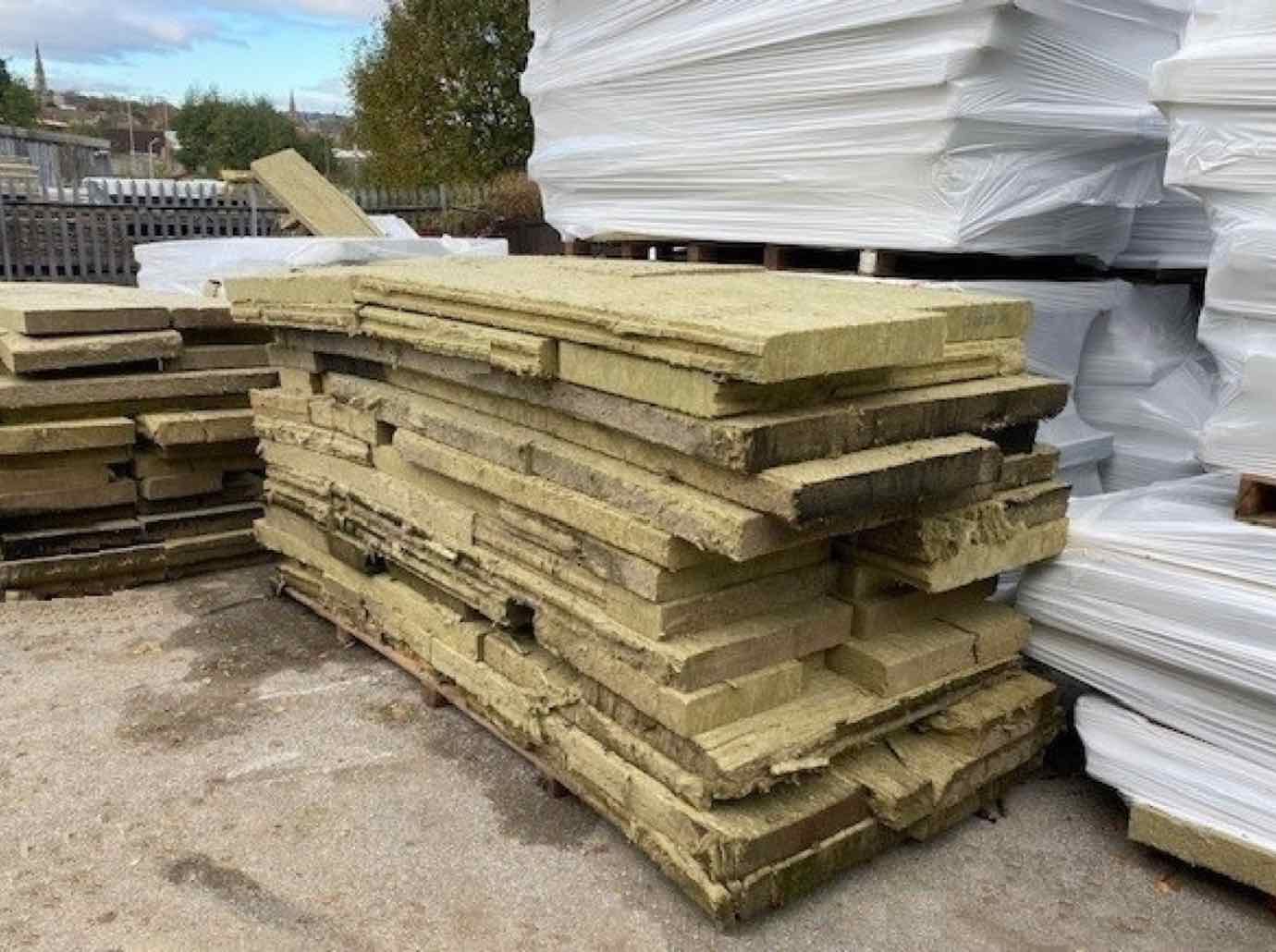 100mm Rockwool - Second Use - priced per pallet