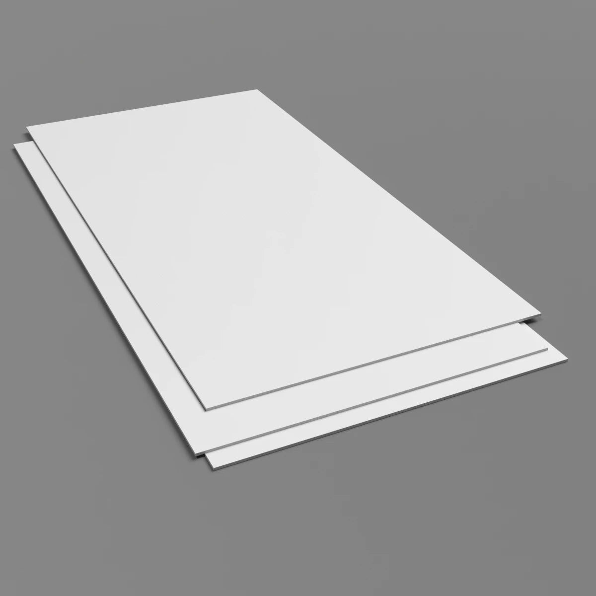 10mm Single Faced White Hygienic Wall Cladding Sheet