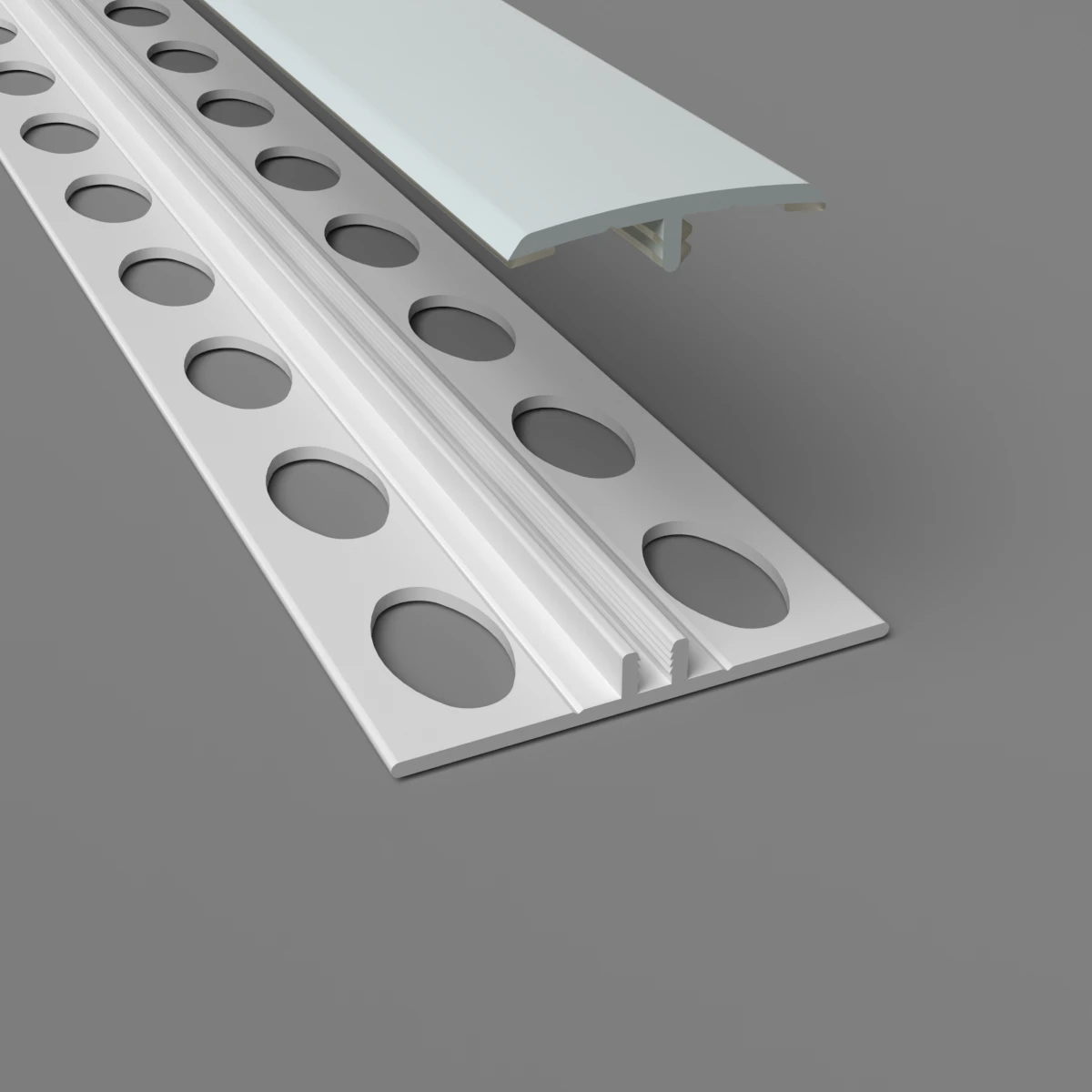 PVC 2-Part Divider Bar Trim Cesco | Cladding Warehouse