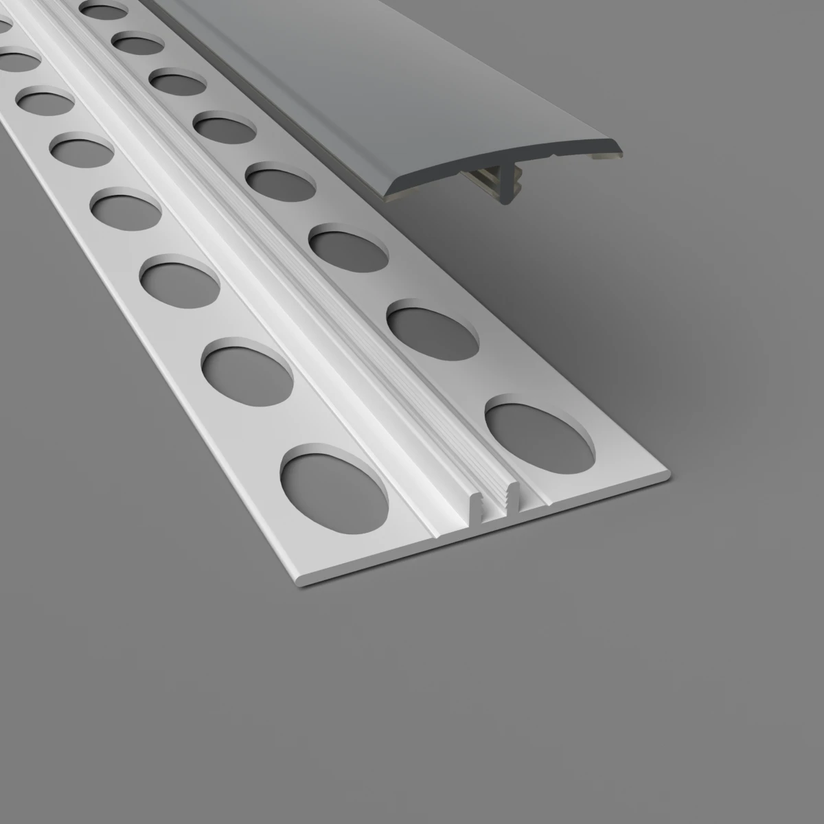 2-Part H Divider Cladding Trim Titanium