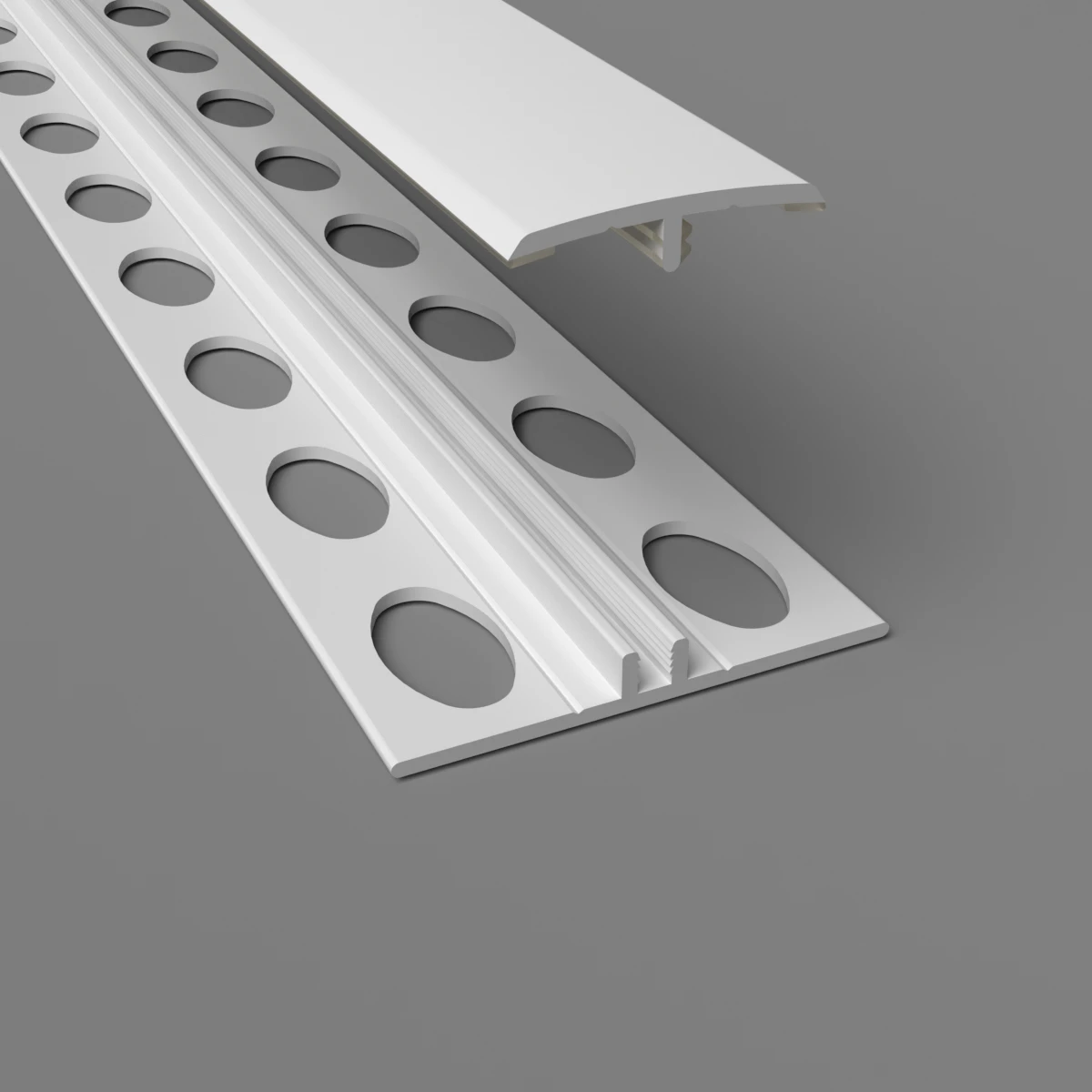 2-Part H Divider Cladding Trim White