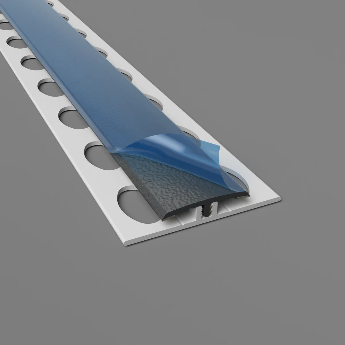 Wall Protection 2-Part H Divider Trim Battleship Grey | Cladding Warehouse