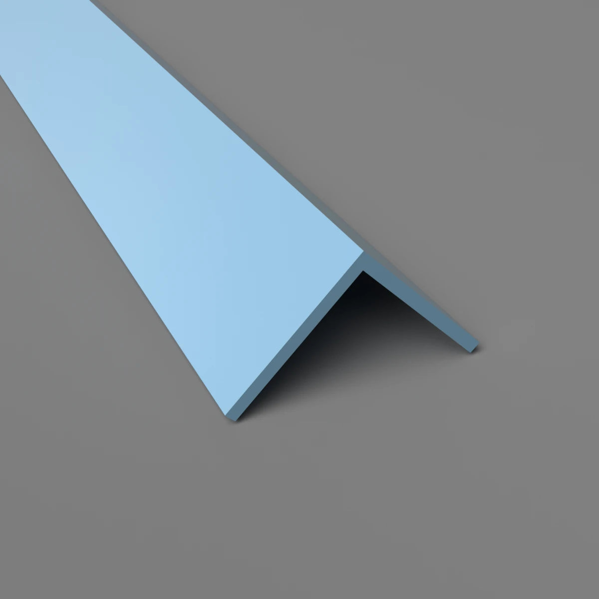 25mm (1") Angle Trim Pastel Blue