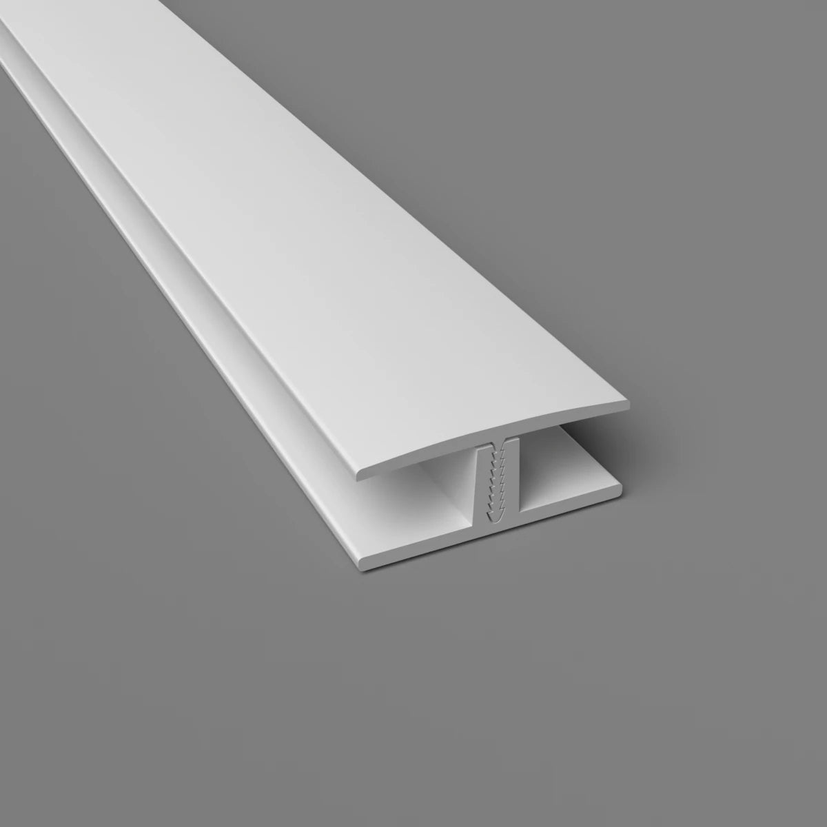10mm 2-Part H Divider PVC Cladding Trim White