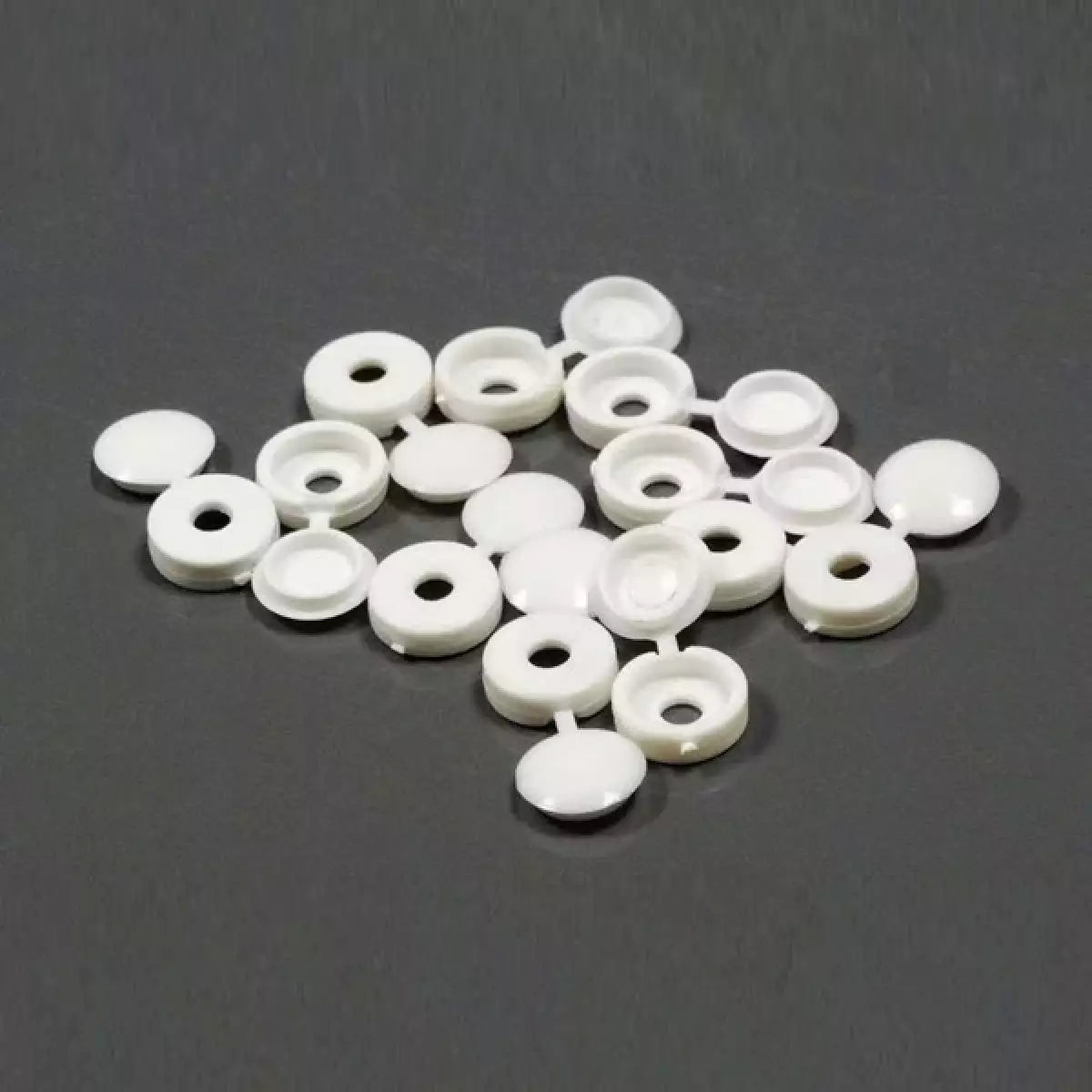 Pvc Cladding Caps Hinged Top Screw Cover Caps 10-12 | Cladding Warehouse