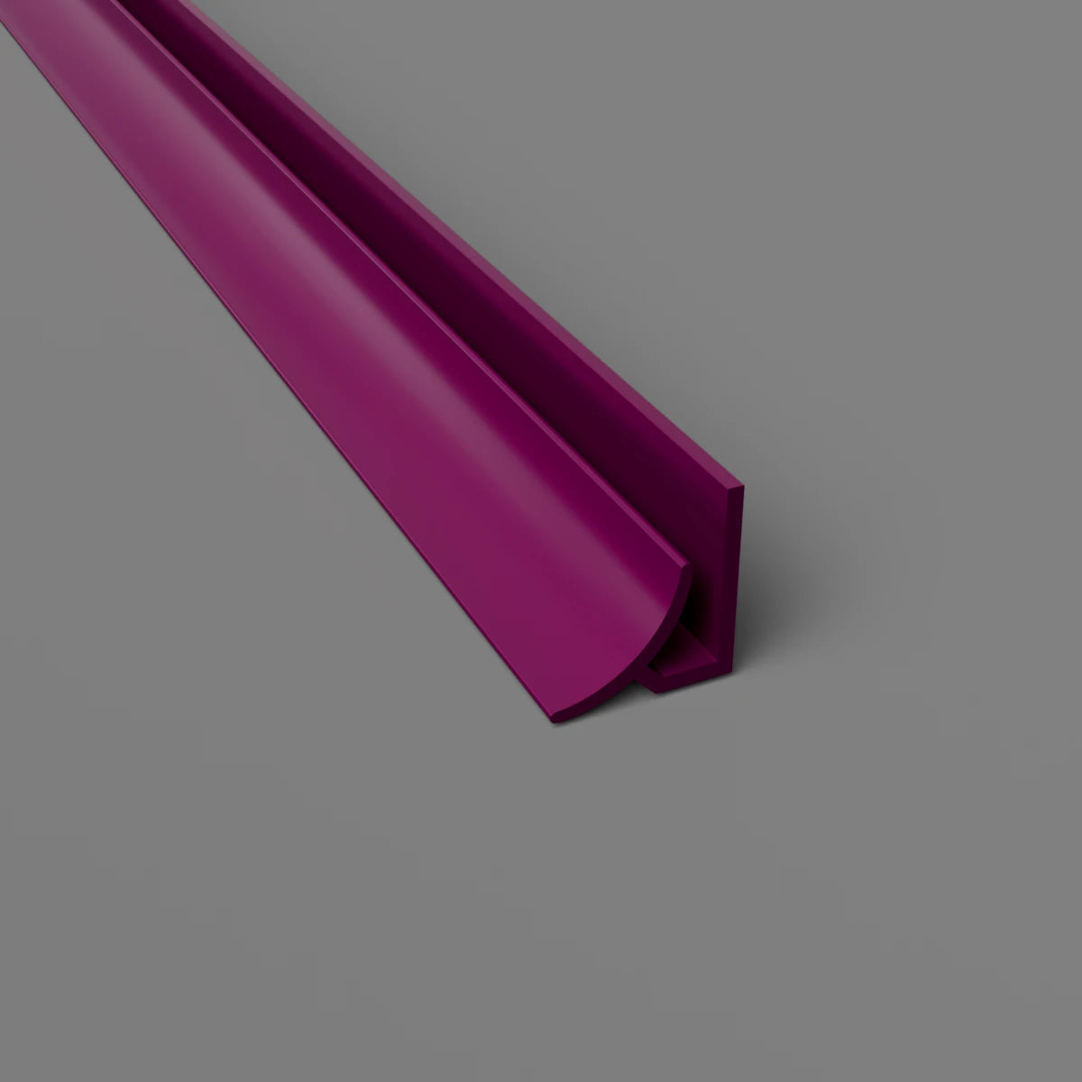 PVC Internal Radius Corner Trim Purple | Cladding Warehouse