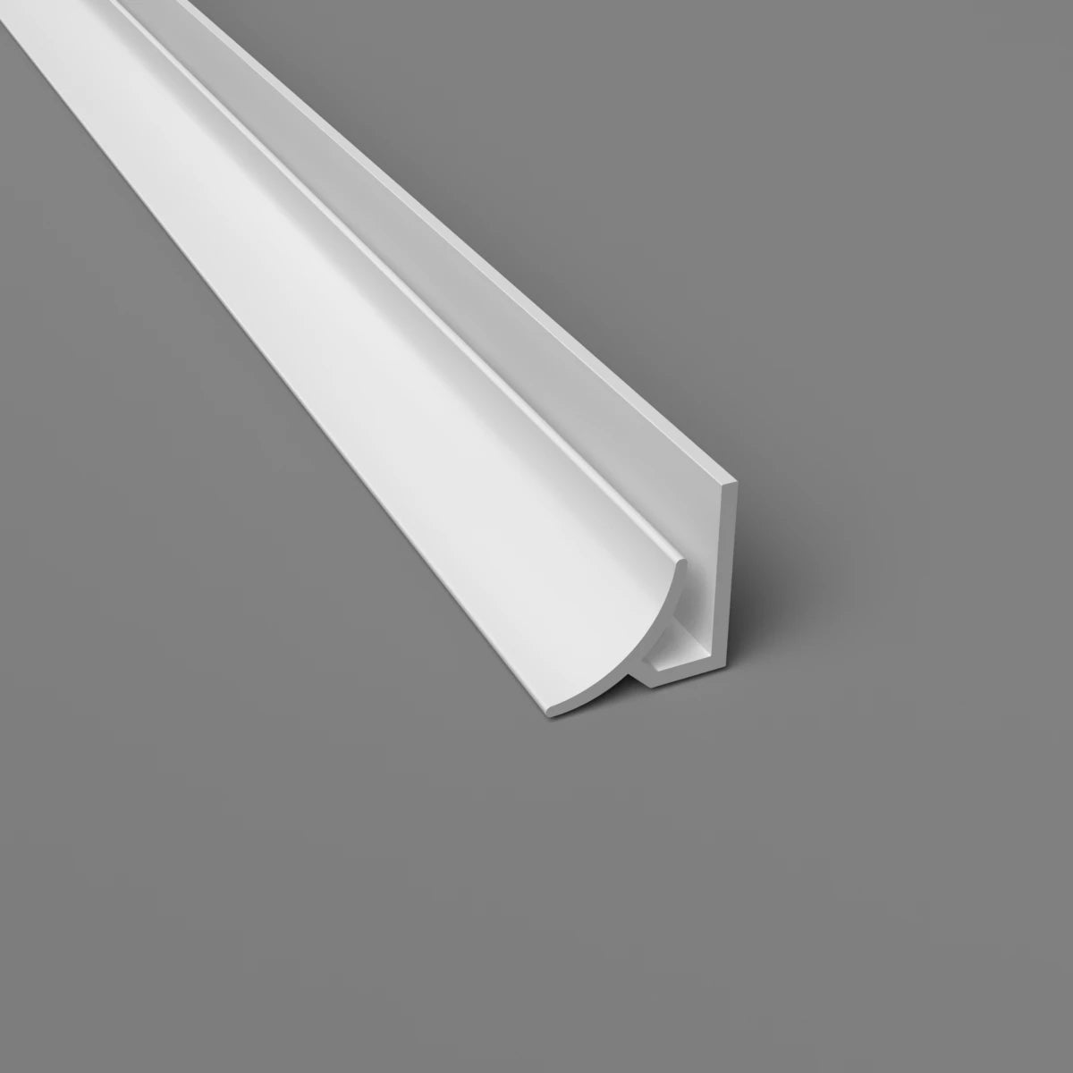 Internal Radius Corner Cladding Trim White