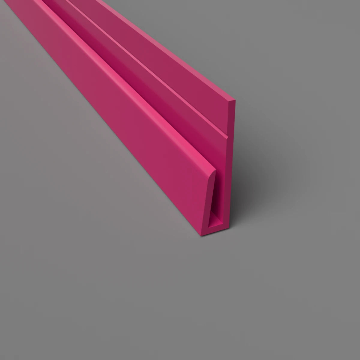 PVC Cladding Edge Trim Pink | Cladding Warehouse