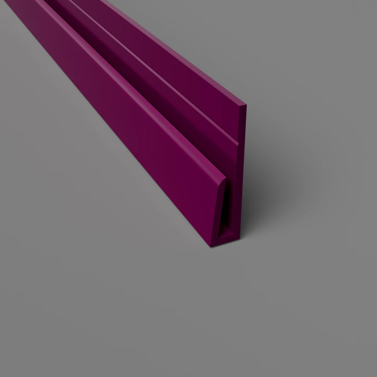 PVC Cladding Edge Trim Purple | Cladding Warehouse