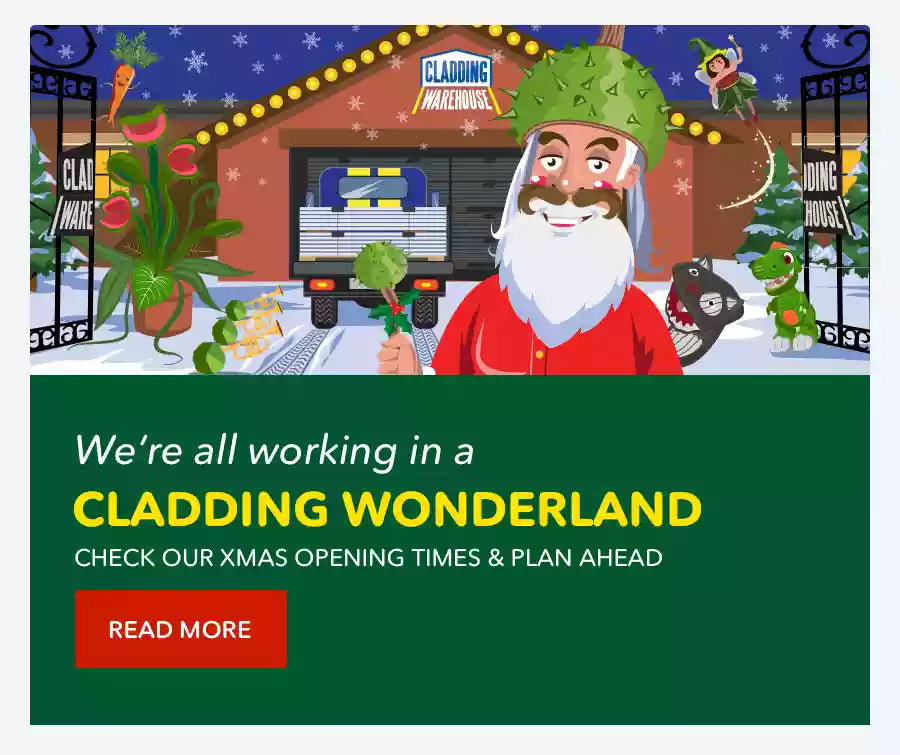 We’re celebrating Christmas in our  Cladding Wonderland! 