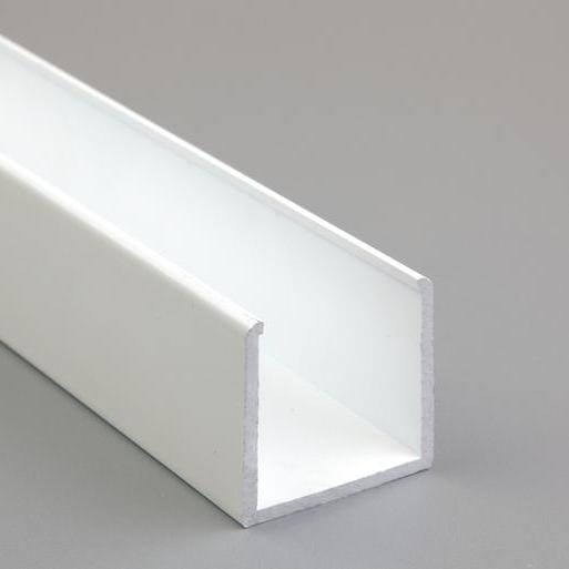 35mm PVC Top/End Trim White | Cladding Warehouse