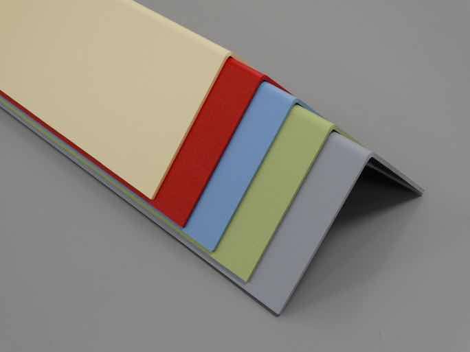 Wall Protection 75mm (3") Angle Colours