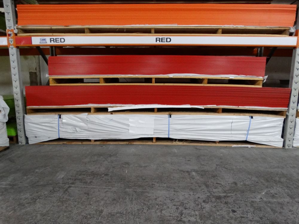 2.5mm Red Wall Cladding Sheets | Cladding Warehouse