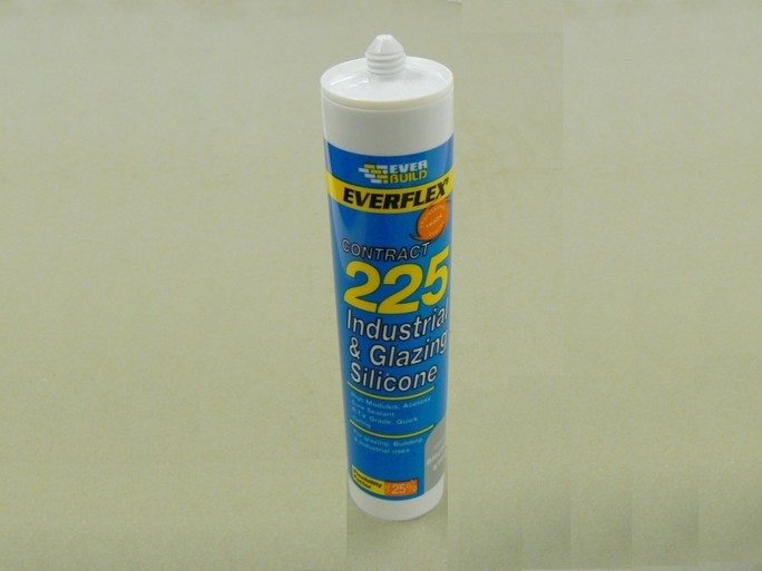 Everflex Contract 225 Silicone Sealant Brushed Steel