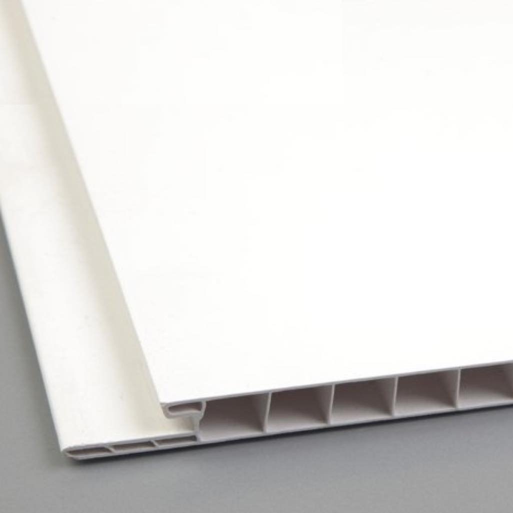 10mm PVC C-Plank 407 White