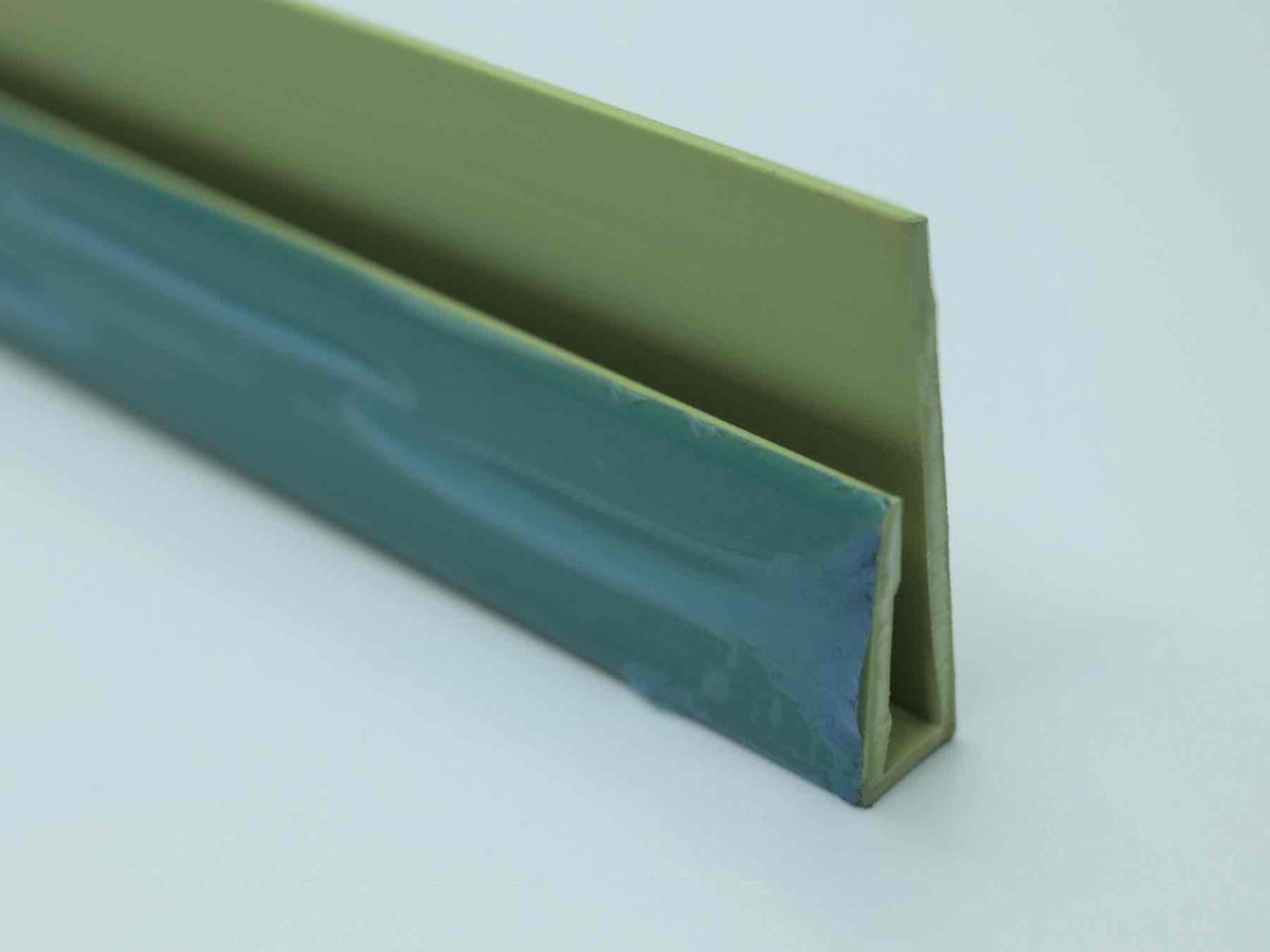 PVC Cladding Edge Trim Olive Green | Cladding Warehouse