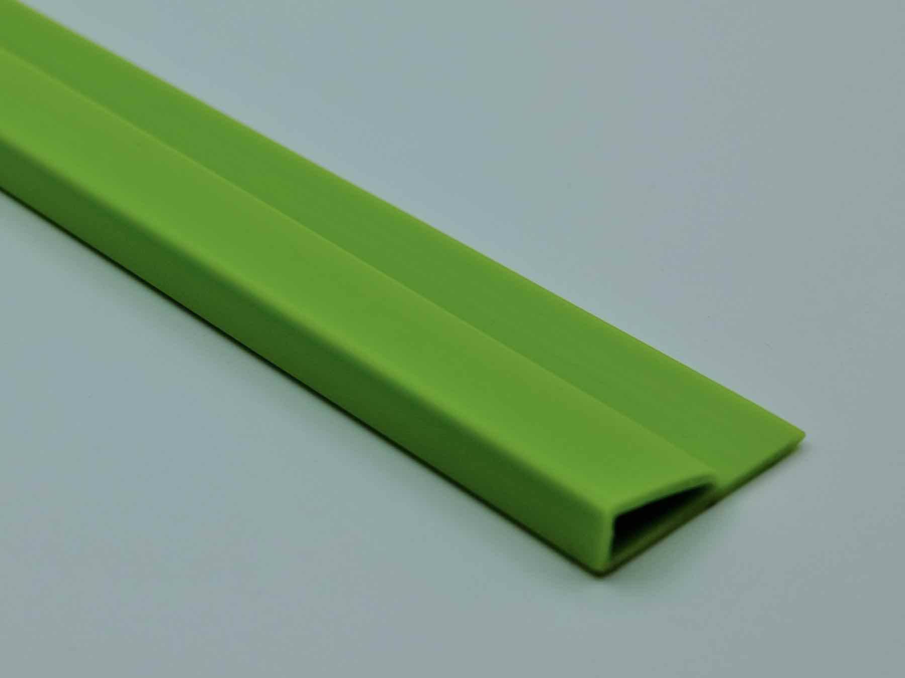 PVC Cladding Edge Trim Apple Green | Cladding Warehouse