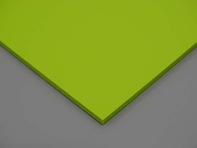 2.5mm Apple Green Hygienic Wall Cladding Sheet