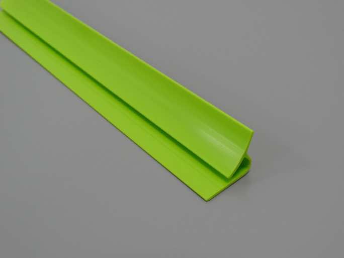 Internal Radius Corner Cladding Trim Apple Green