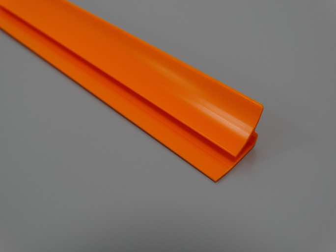 Internal Radius Corner Cladding Trim Orange