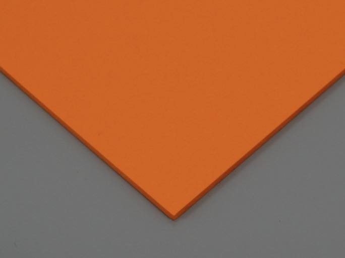 2.5mm Orange Hygienic Wall Cladding Sheet